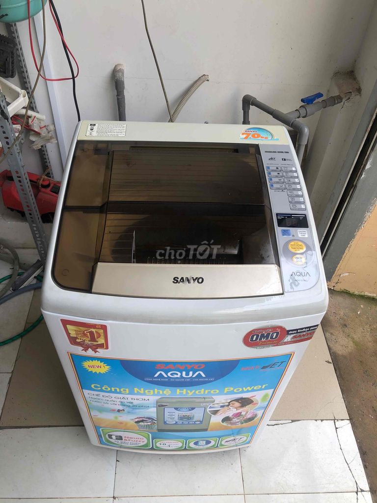 Thanh Lý Máy Giặt 7KG Hiệu SANYO AQUA 4 phím