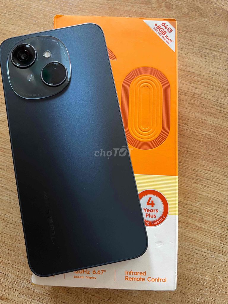 Tecno Spark Go 1 4GB 64GB Đen Like New. Mua bán Điện thoại tại Huyện Đức Hòa Long An được đăng bởi Minh Ngọc hình 1