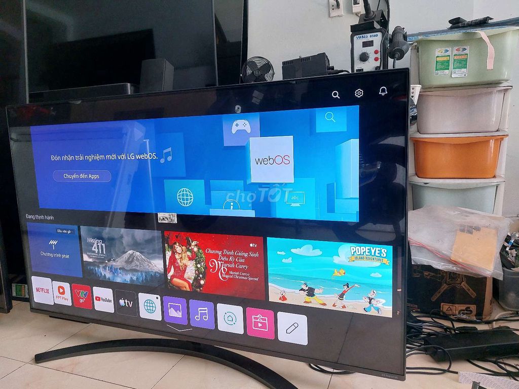 Tivi LG 49SM8100 remote chuôt bay giong nói. Mua bán Tivi, Âm thanh tại Quận Bình Tân Tp Hồ Chí Minh được đăng bởi Tivi củ giá rẻ có bảo hành hình 1