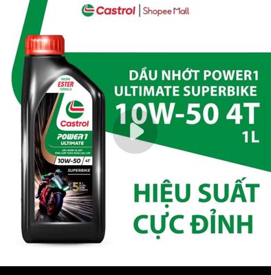 [ESTER] Dầu nhớt xe phân khối lớn Castrol POWER1 U. Mua bán Phụ tùng xe tại Quận 10 Tp Hồ Chí Minh được đăng bởi Tuyet