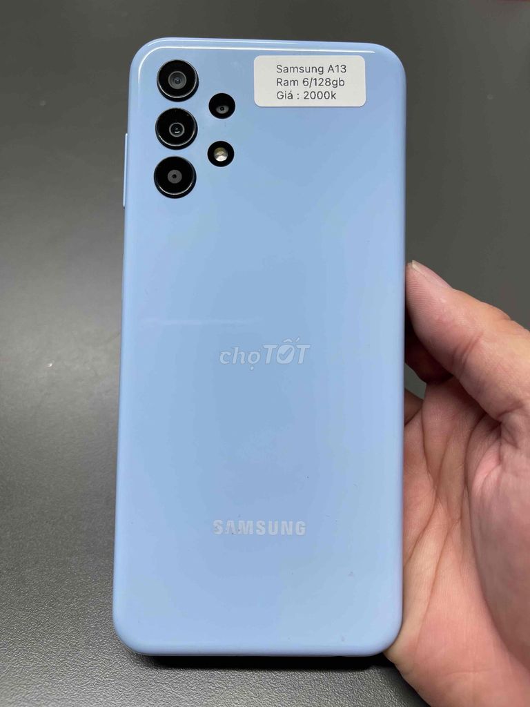 Samsung A13 Xanh Dương 128GB. Mua bán Điện thoại tại Quận 4 Tp Hồ Chí Minh được đăng bởi Tuấn hình 1