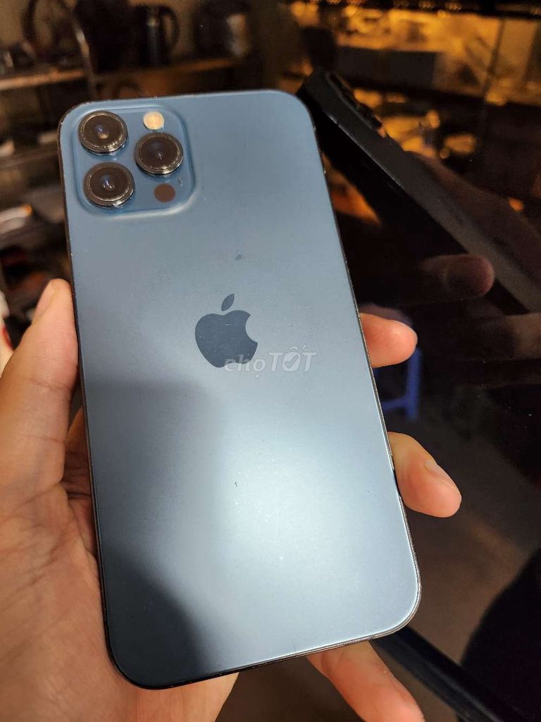 Apple iPhone 12 Pro Max 128GB Xanh. Mua bán Điện thoại tại Thành phố Đà Lạt Lâm Đồng được đăng bởi Trần Anh Quân hình 1