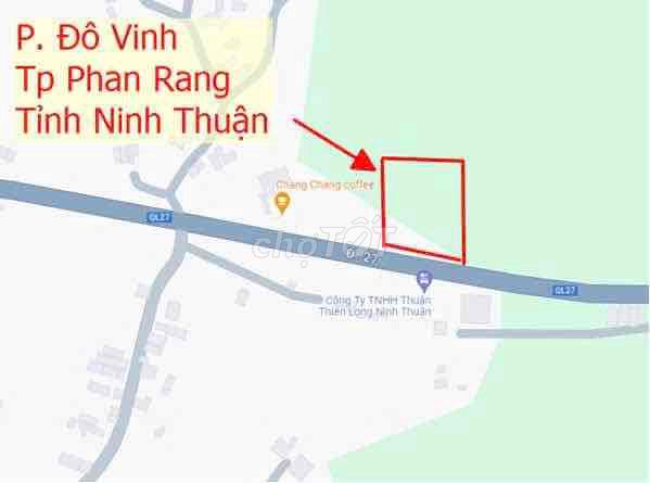 Đất ruộng mặt tiền đường tại p. Đô Vinh, TP. Phan Rang, Tháp Chàm, NT