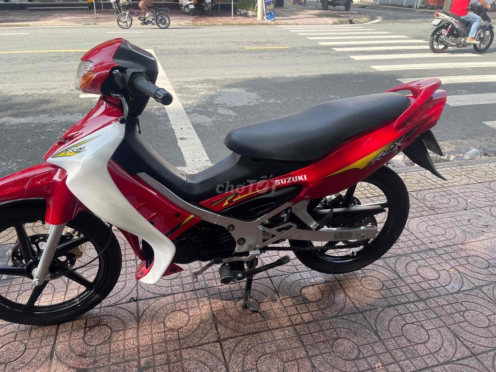 Suzuki Satria Đỏ Trắng. Mua bán Xe máy tại Thành phố Vĩnh Long Vĩnh Long được đăng bởi Đạt  hình 1