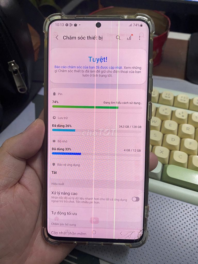 Samsung S20 Ultra Ram12/128GB Xám(máy em dùng). Mua bán Điện thoại tại Quận Tân Phú Tp Hồ Chí Minh được đăng bởi Huy hình 1