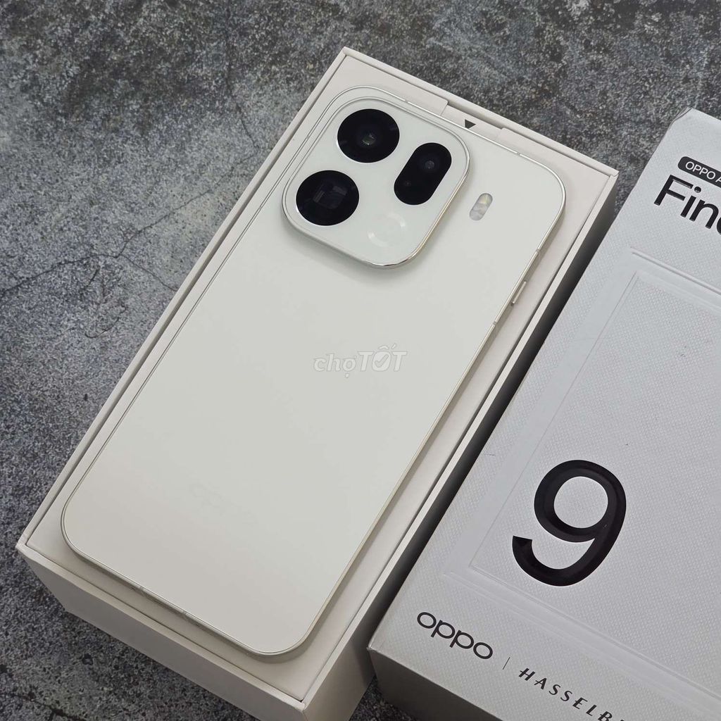 Oppo Find X9 Pro 5G 256GB White Full. Mua bán Điện thoại tại Quận Thanh Khê Đà Nẵng được đăng bởi Tú MB hình 1