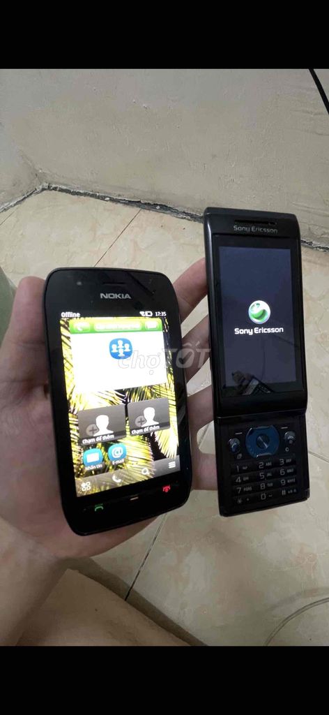 Nokia 603 cảm ứng Sony ericsson U10 full sóng đẹp