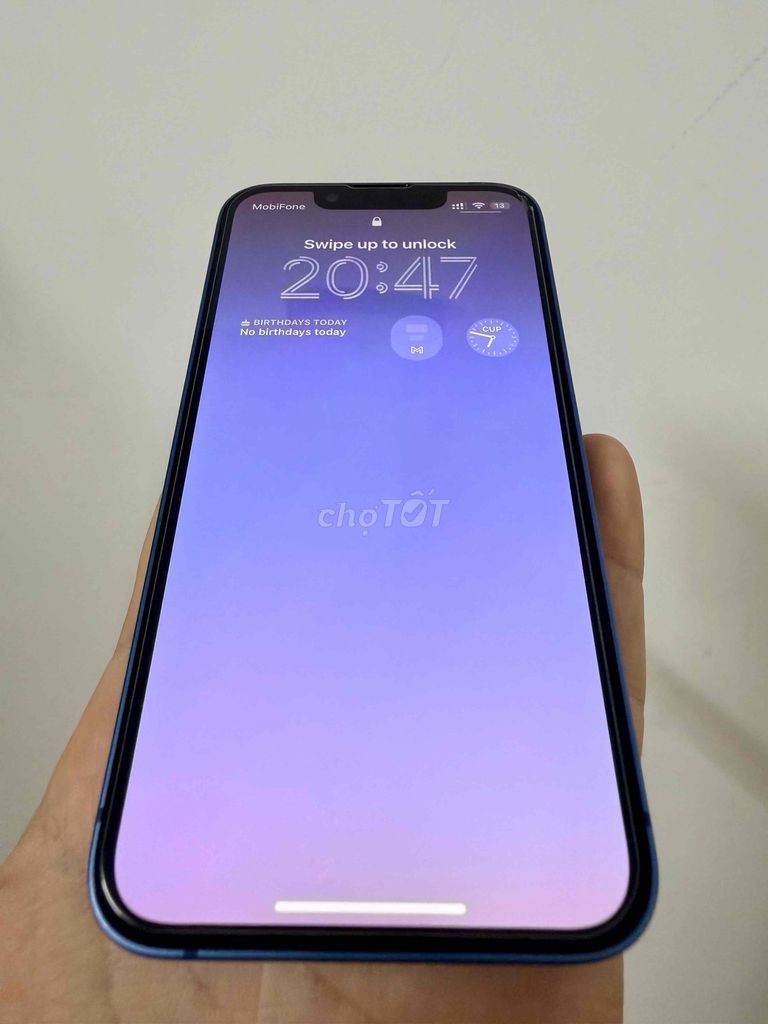 Apple iPhone 13 mini 128GB Xanh Đã sử dụng. Mua bán Điện thoại tại Quận Ninh Kiều Cần Thơ được đăng bởi Công Phan hình 1