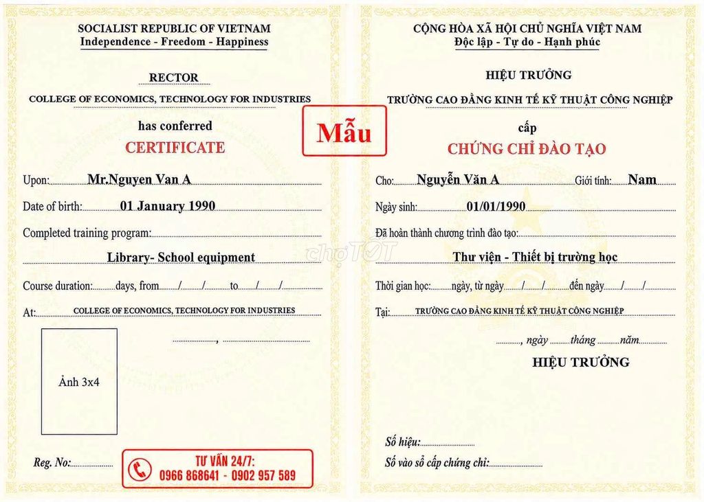 Khóa học Nghiệp vụ Thông tin – Thư viện TP.HCM. Dịch vụ tại Quận Tân Bình Tp Hồ Chí Minh được đăng bởi Phương Hà hình 1