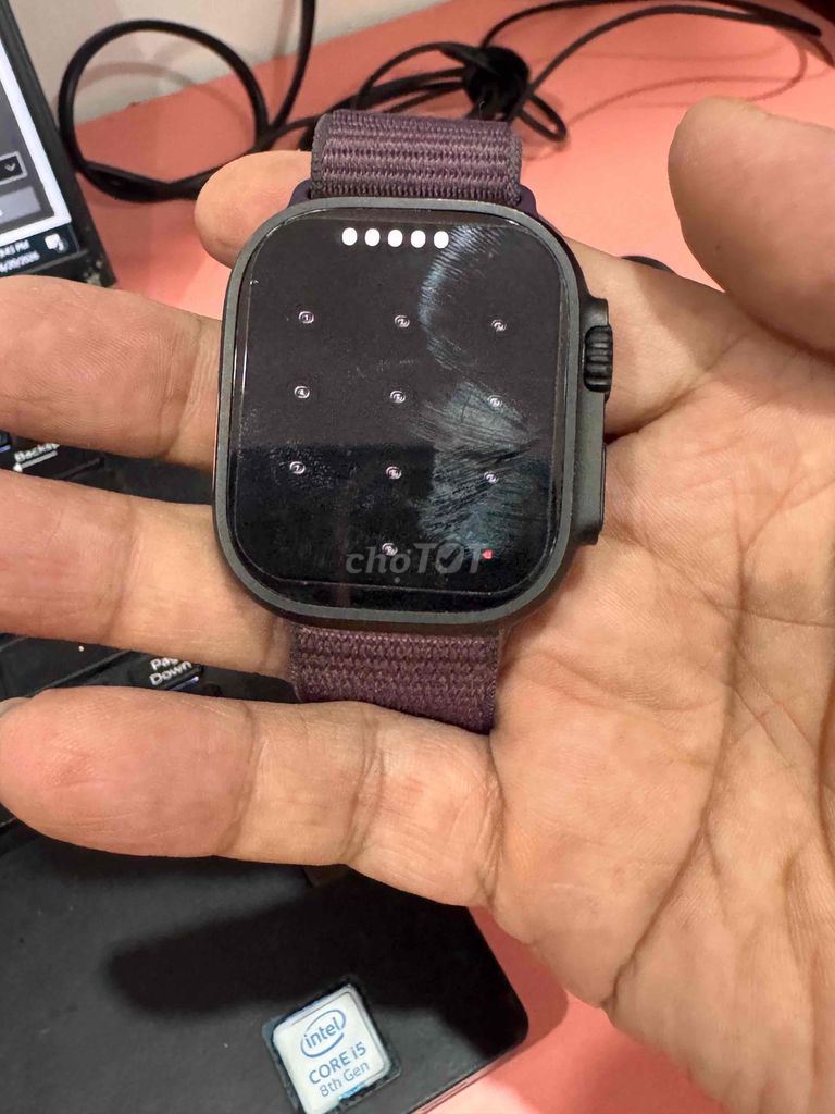Apple Watch Ultra 2 Đen Titan eSIM 64GB. Mua bán Thiết bị đeo thông minh tại Huyện Thanh Trì Hà Nội được đăng bởi hung hình 1