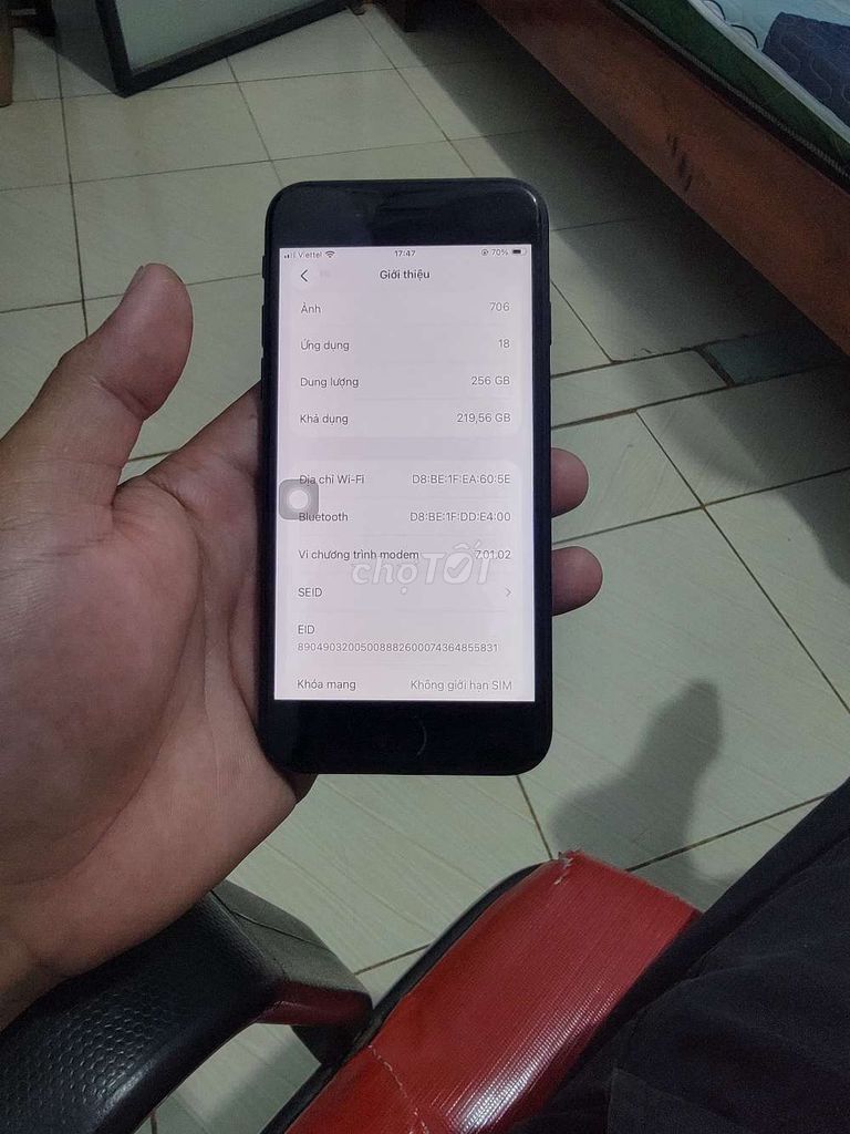 iPhone SE 256GB Đen. Mua bán Điện thoại tại Thành phố Long Khánh Đồng Nai được đăng bởi vinh hình 1