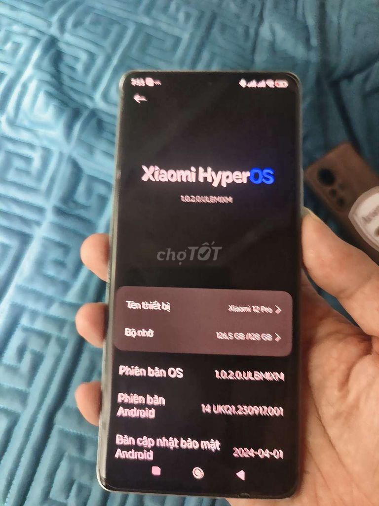 Xiaomi 12 Pro 256GB Xám Snapdragon 8 Gen 1. Mua bán Điện thoại tại Huyện Nam Sách Hải Dương được đăng bởi Mr T hình 1