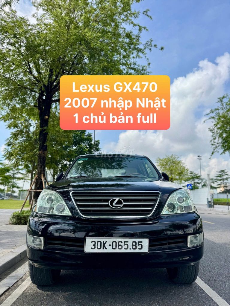 Lexus GX470 đời 2007 Nhập Nhật 1 chủ Hà Nội. Mua bán Ô tô tại Quận Thanh Xuân Hà Nội được đăng bởi Nguyễn Quang Đức hình 1