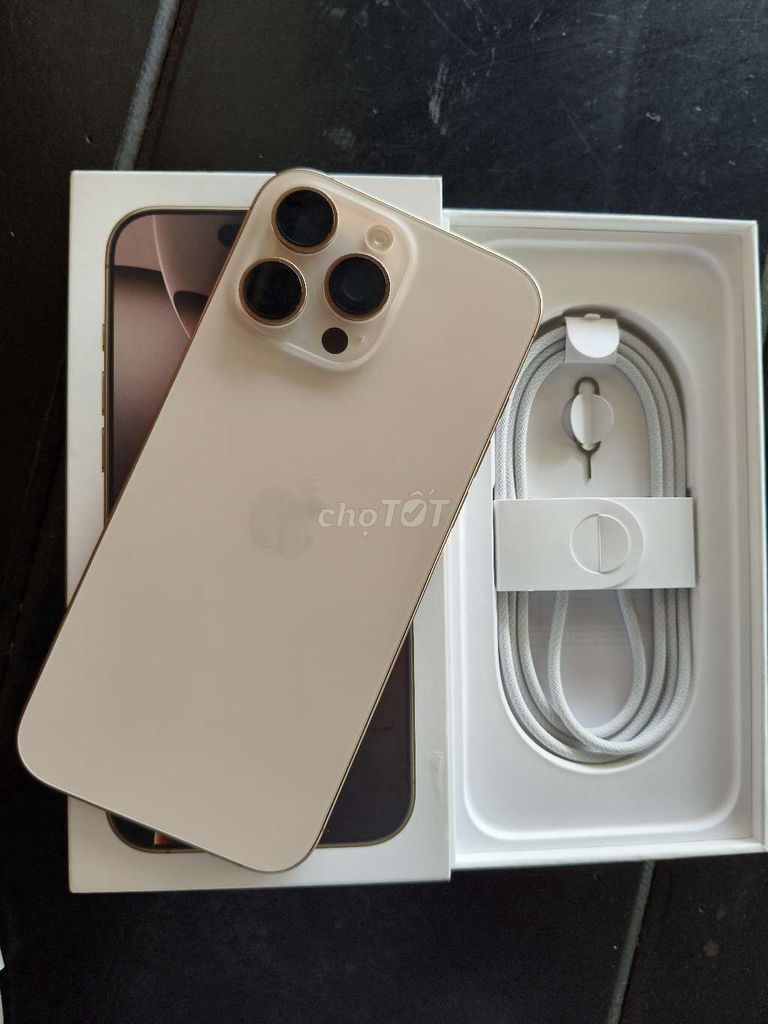 Apple iPhone 16 Pro Max 256GB VN fulbok. Mua bán Điện thoại tại Thành phố Tân An Long An được đăng bởi Cầm đồ Kim Đồng Mỹ Tho Tiền Giang  hình 1