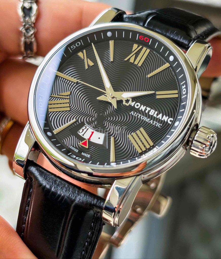 Đồng hồ Montblanc Star Meisterstück GMT 102340. Mua bán Đồng hồ tại Quận Hoàng Mai Hà Nội được đăng bởi tuấn ninh  hình 1