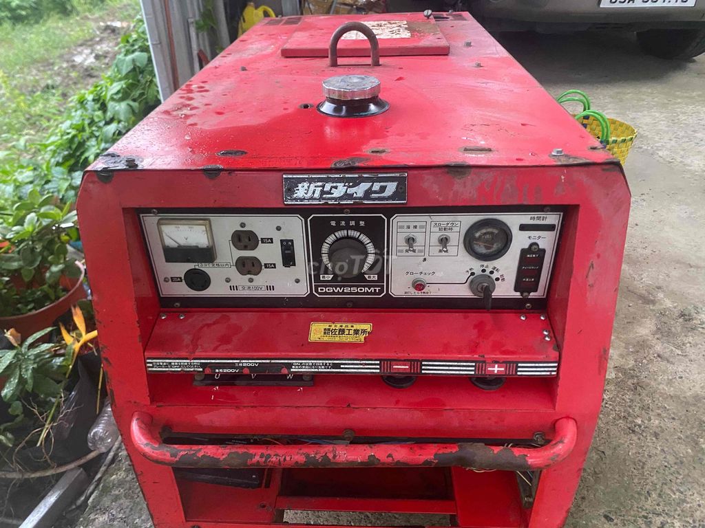 Máy phát điện Shindaiwa DGW250MT Đỏ. Mua bán Nội thất, đồ gia dụng khác tại Thị xã Cai Lậy Tiền Giang được đăng bởi Thiệntâm hình 1