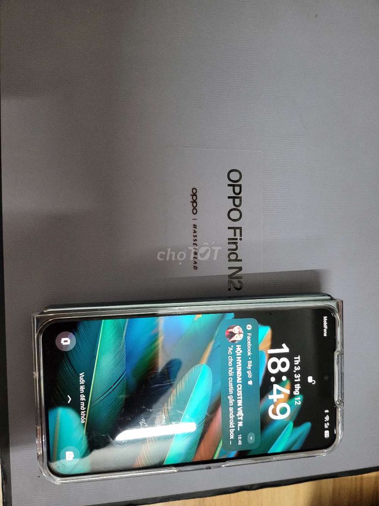 Oppo find N2 fullbox nguyên bản 98% nội địa chất