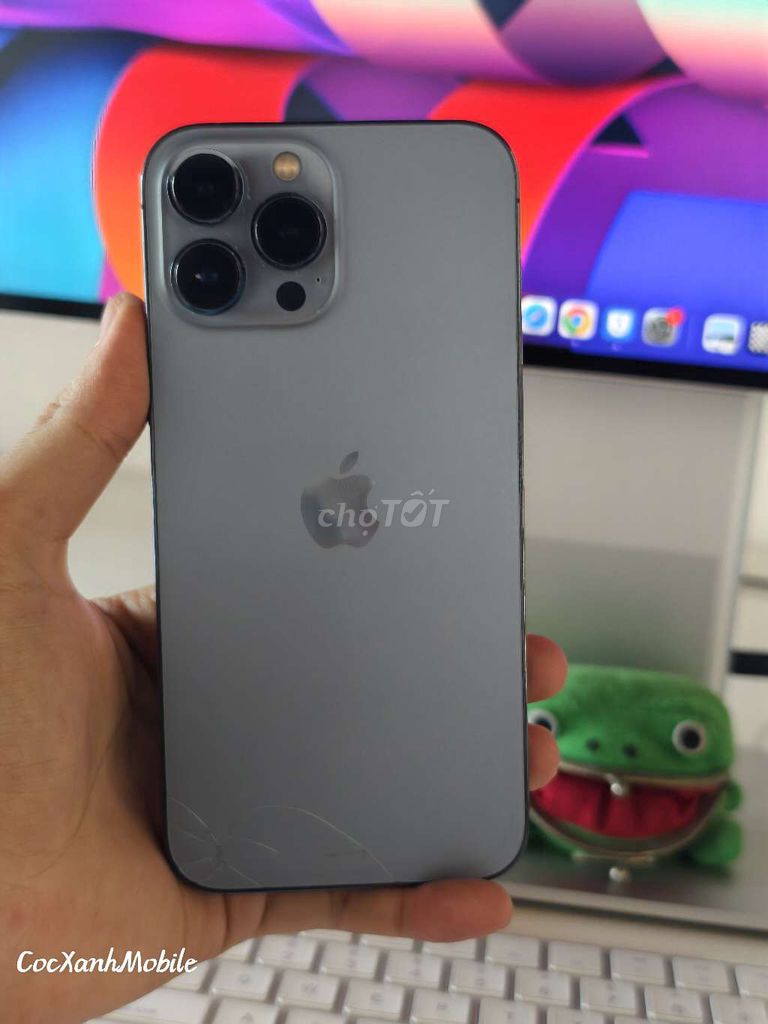 iPhone 13 Pro Max 128GB Lock, Zin full chức năng. Mua bán Điện thoại tại Quận Liên Chiểu Đà Nẵng được đăng bởi Minh Hiệp CócXanhMobile hình 1
