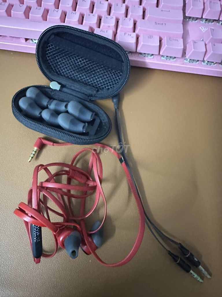 Tai nghe HyperX Earbud II Đỏ. Mua bán Tivi, Âm thanh tại Quận Ngô Quyền Hải Phòng được đăng bởi Dương hình 1