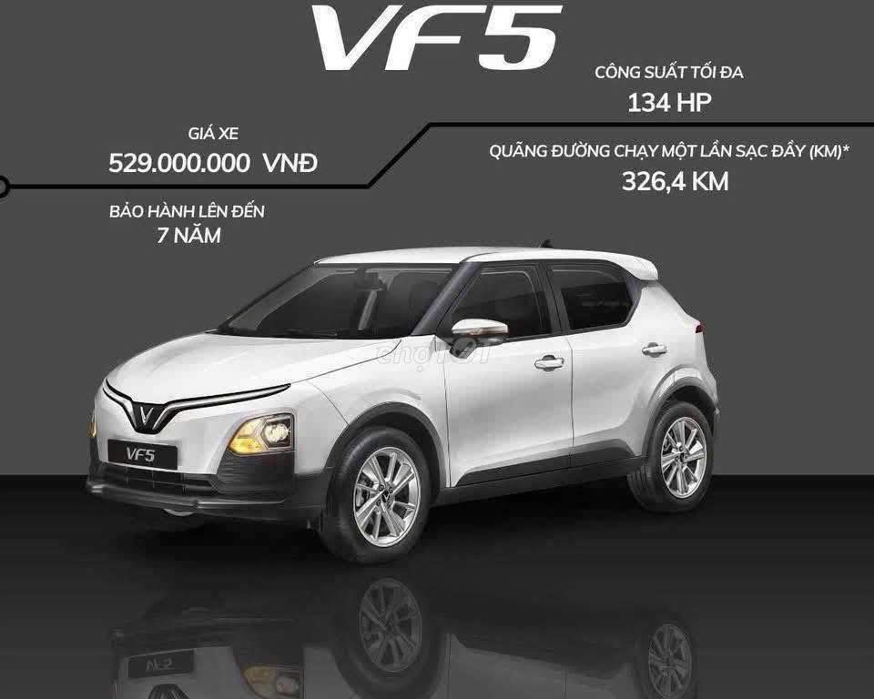 VinFast VF5 2025-𝐓𝐈𝐍 𝐍𝐎́𝐍𝐆 – 𝐌𝐔𝐀 𝐗𝐄 OĐ. Mua bán Ô tô tại Huyện Xuyên Mộc Bà Rịa - Vũng Tàu được đăng bởi cuong Nguyen hình 3