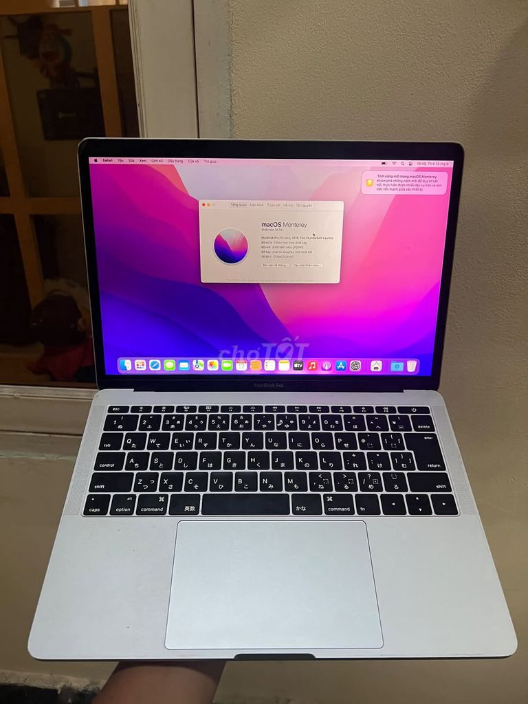 Apple MacBook Pro i5 8GB/128GB SSD 2016 Bạc. Mua bán Laptop tại Quận 10 Tp Hồ Chí Minh được đăng bởi Hội Đồ Điện Tử hình 1