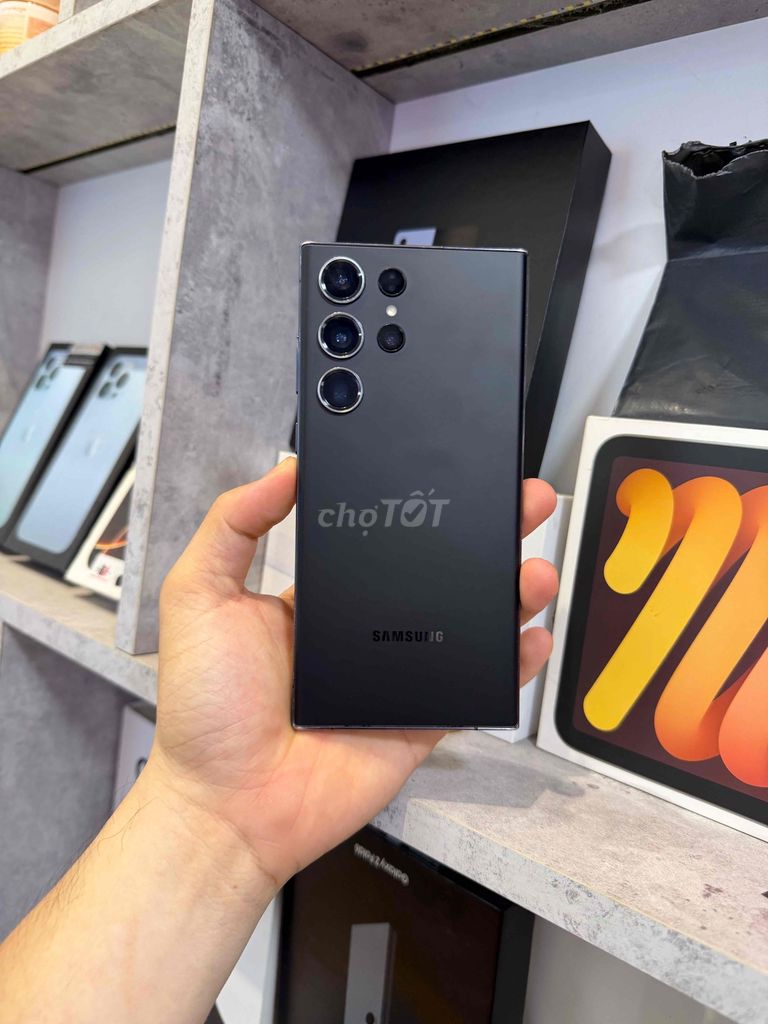 Samsung S23 Ultra 256GB Đen 2 sim 98.5%. Mua bán Điện thoại tại Quận 3 Tp Hồ Chí Minh được đăng bởi 2 Hand STORE  hình 1