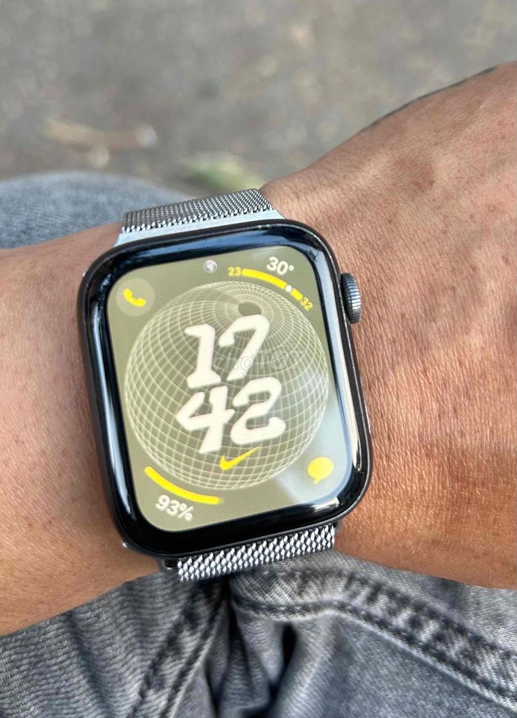 Apple Watch Series 4 44mm Đen 93%. Mua bán Thiết bị đeo thông minh tại Quận Đống Đa Hà Nội được đăng bởi Beck hình 1