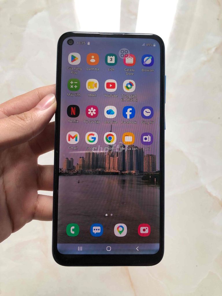 Samsung Galaxy A11 3/32GB Xanh. Mua bán Điện thoại tại Quận Gò Vấp Tp Hồ Chí Minh được đăng bởi có Ship COD hình 1