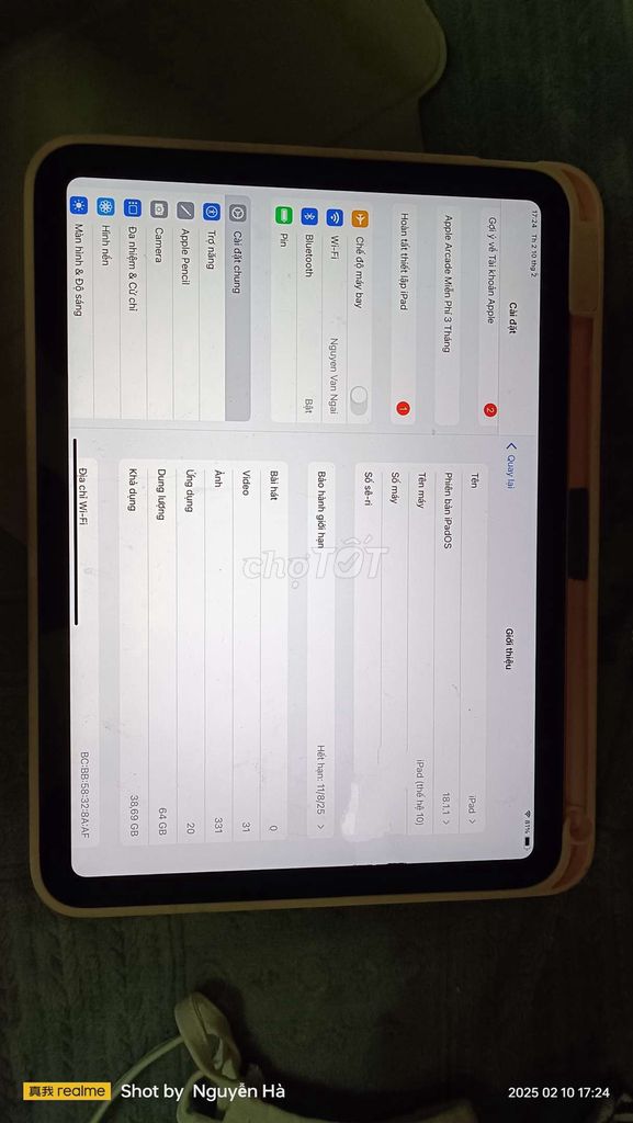 Ipad gen 10-10,9 inch