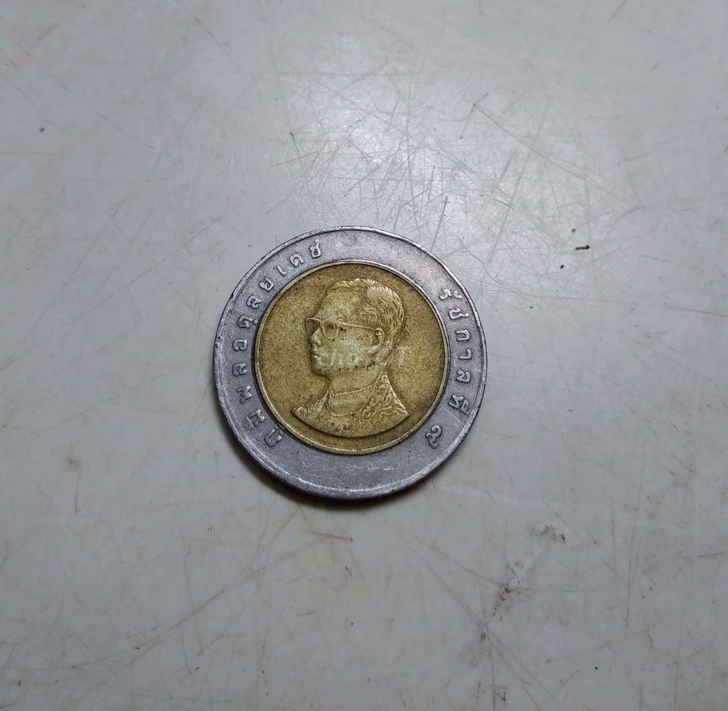 Góc sưu tầm: Đồng xu 10 Baht Thái Lan 2002,có đổi. Mua bán Đồ sưu tầm, đồ cổ tại Quận Ninh Kiều Cần Thơ được đăng bởi Shop Tứ Quí hình 1
