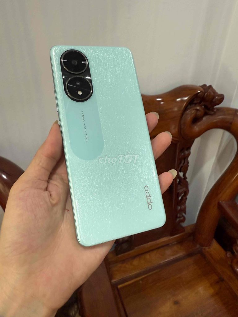 Oppo A58 ram8GB/128GB xanh mới 98%. Mua bán Điện thoại tại Thành phố Buôn Ma Thuột Đắk Lắk được đăng bởi Nguyễn Tâm hình 1