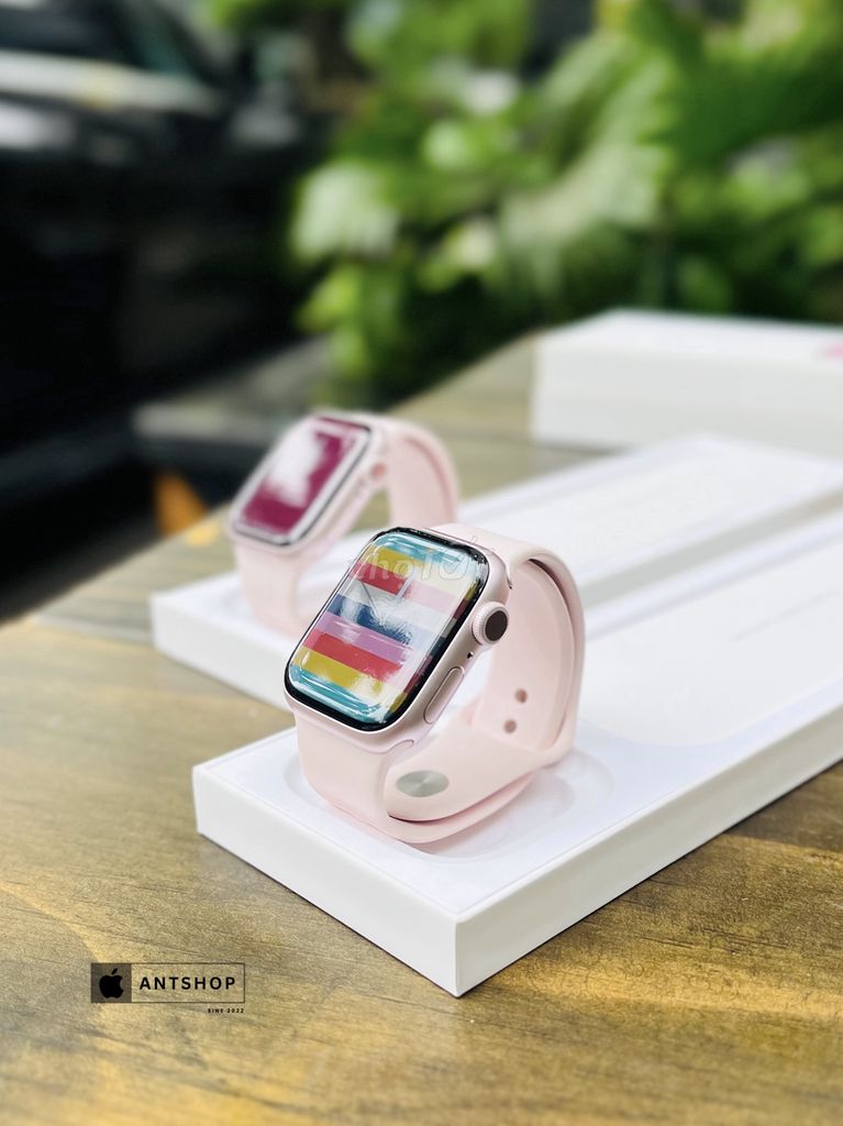 𝐢𝐖𝐚𝐭𝐜𝐡 Series 9 Hồng 41mm Đẹp 99% Full Hộp