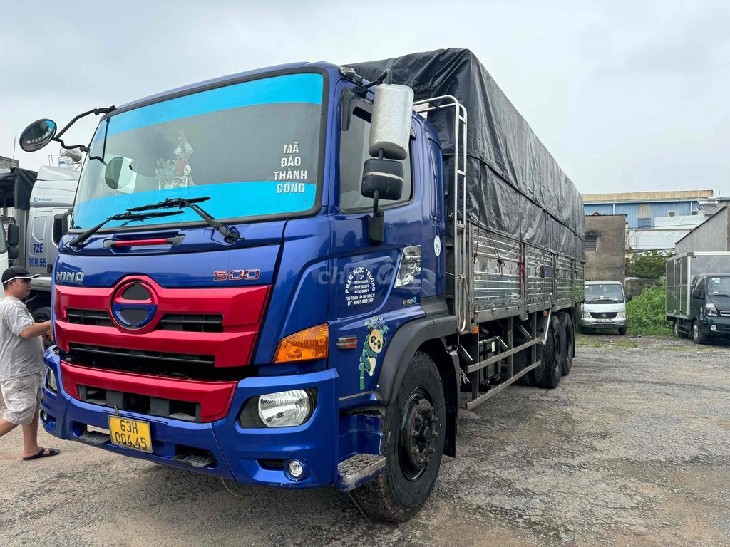 Hino 3 chân FL 15 tấn. Mua bán Xe tải, xe ben tại Huyện Chơn Thành Bình Phước được đăng bởi Xuan Tinh Do hình 4