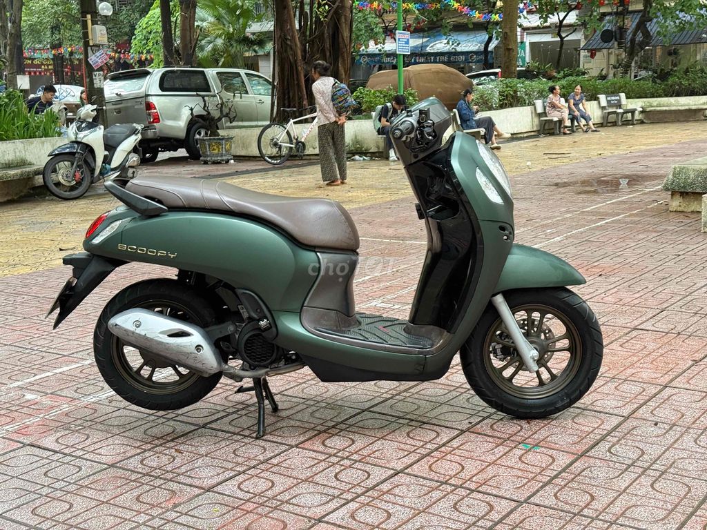 Honda Scoopy Smartkey 2024 Зеленый мох 29C2