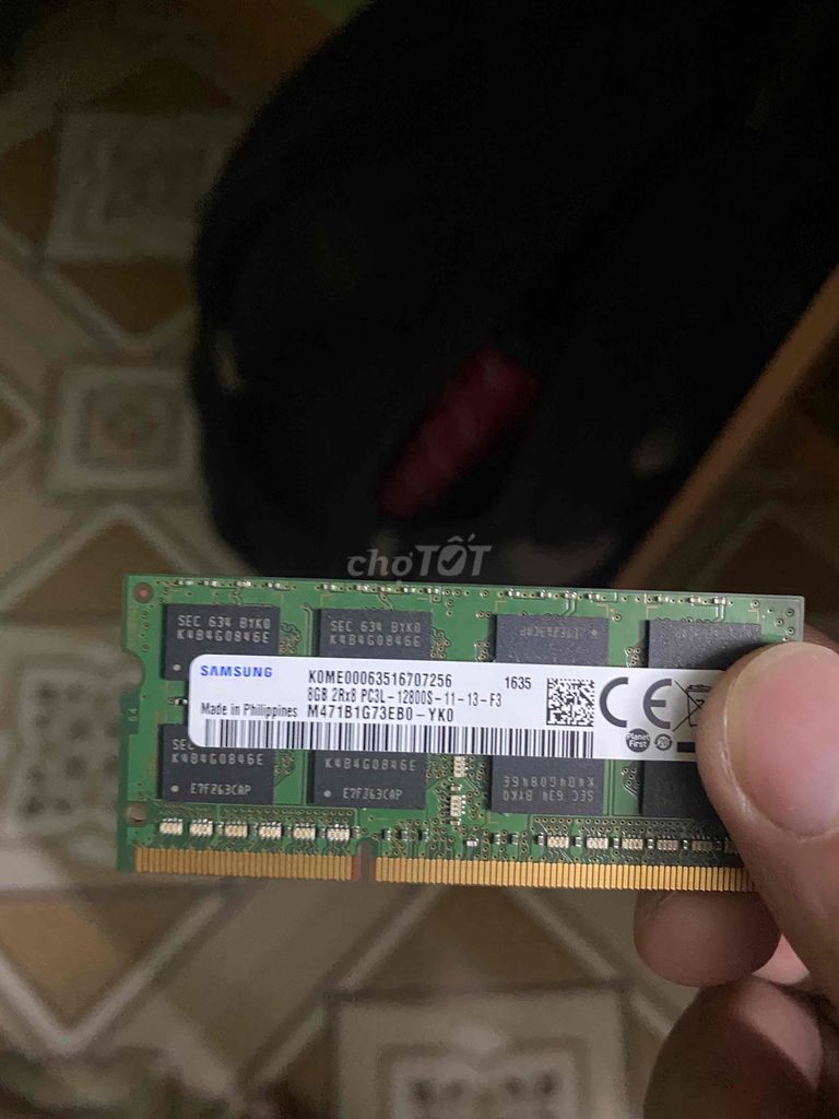 Ram zin Samsung 8G PC3L bus 1600mhz good