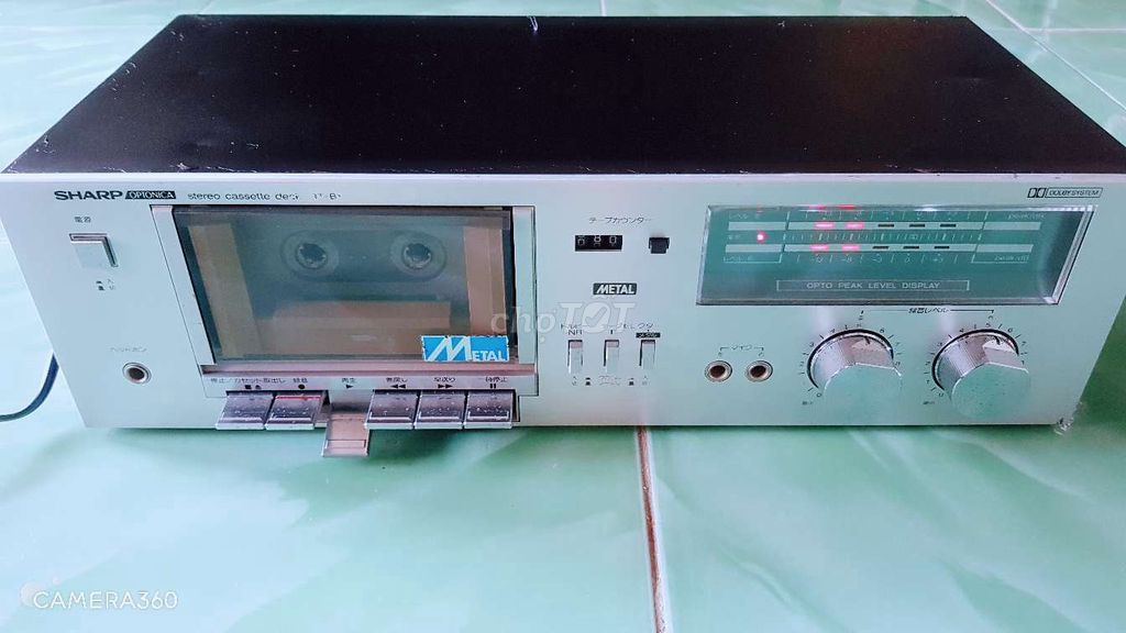 Đầu cassette Sharp Optonica Bạc. Mua bán Tivi, Âm thanh tại Thành phố Vĩnh Long Vĩnh Long được đăng bởi Hoàng Audio 2 hình 1