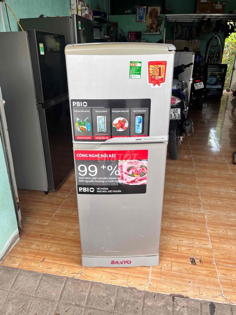 Tủ lạnh Sanyo Aqua 145L. Mua bán Tủ lạnh tại Thành phố Trà Vinh Trà Vinh được đăng bởi Điện Máy Điện Lạnh Thanh lý hình 1