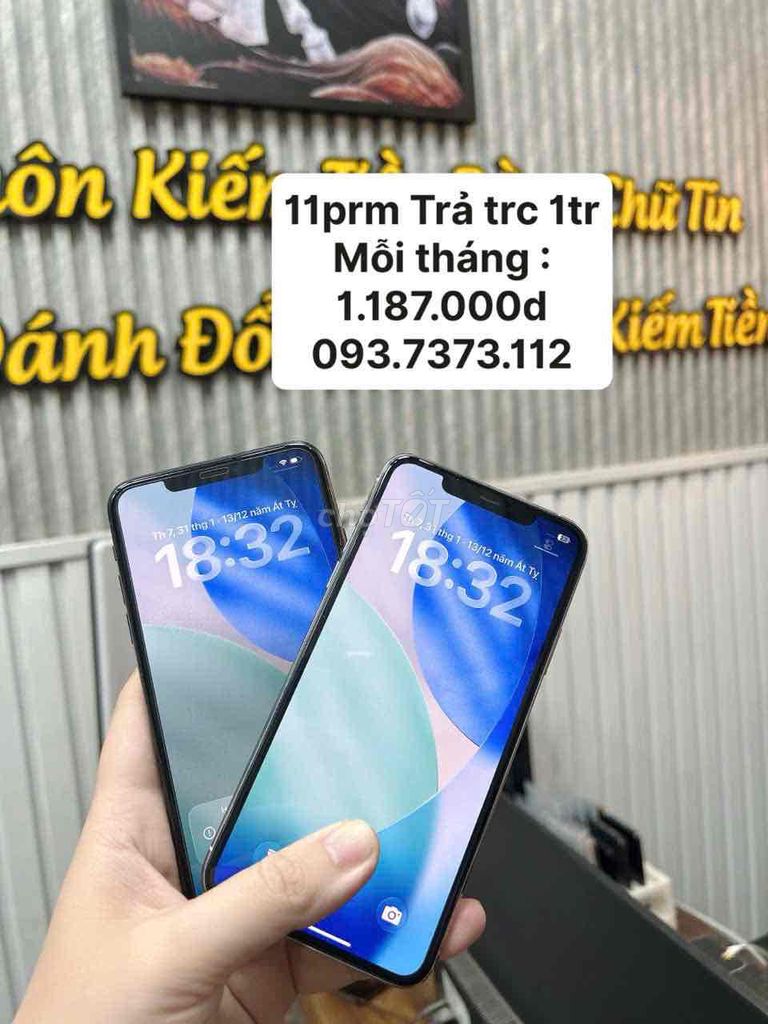 Apple iPhone 11 Pro Max Xám Như mới. Mua bán Điện thoại tại Huyện Hóc Môn Tp Hồ Chí Minh được đăng bởi Bình Apple hình 1