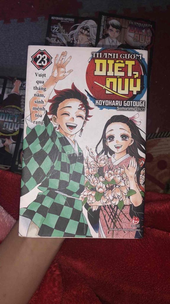 bán vội 6 cuốn manga kimetsu no yaiba từ 18-23