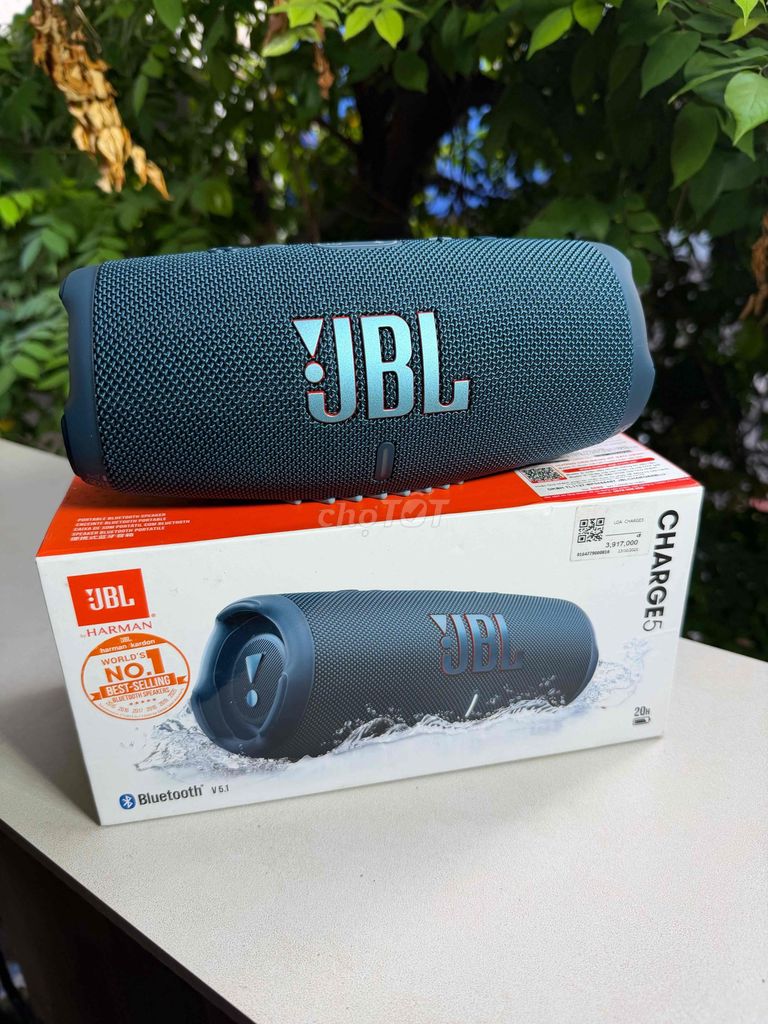 Loa JBL Charge 5 Xanh & rêu đẹp keng siêu lướt. Mua bán Tivi, Âm thanh tại Quận Thanh Khê Đà Nẵng được đăng bởi Thế Giới Loa Chính hãng New Và Lướt Giá Rẽ Đà Nẵng  hình 1