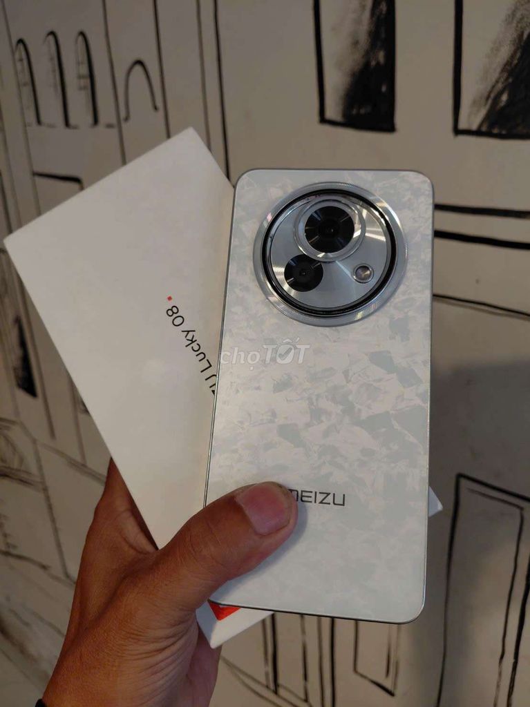 Meizu Lucky 08 (12/256) fullbox 99%. Mua bán Điện thoại tại Quận 10 Tp Hồ Chí Minh được đăng bởi BĐS TMT hình 1
