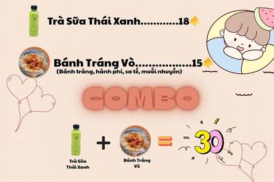 Bánh tráng, Trà sữa siêu ngon nhà làm. Mua bán Đồ ăn, thực phẩm và các loại khác tại Quận 1 Tp Hồ Chí Minh được đăng bởi Ngoc anh