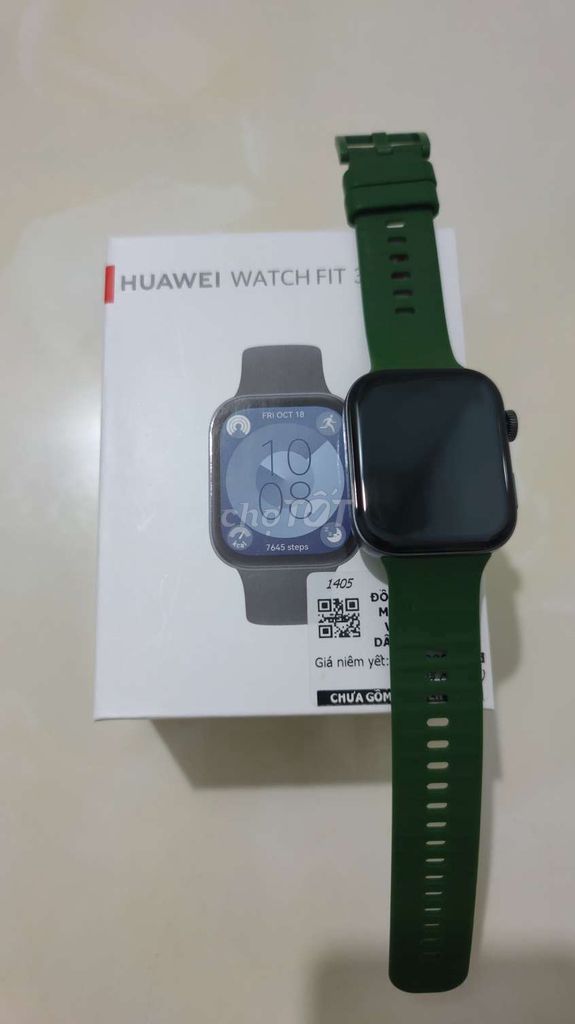Huawei Watch Fit 3 Đen. Mua bán Thiết bị đeo thông minh tại Thành phố Dĩ An Bình Dương được đăng bởi Luan Nguyen hình 1