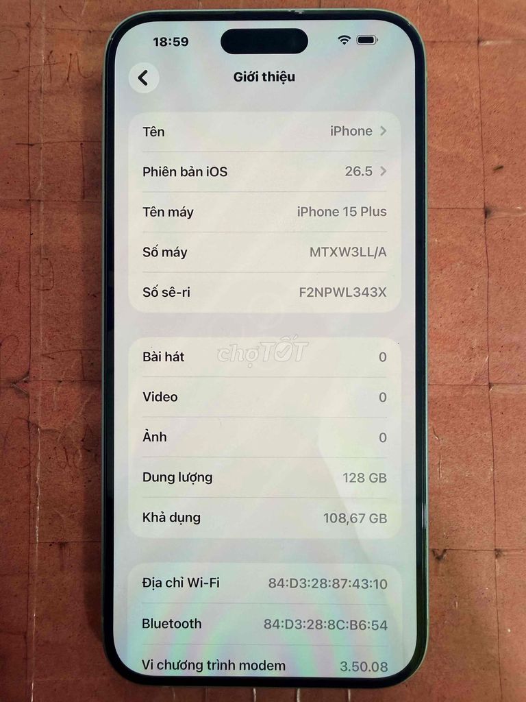 Apple iPhone 15 Plus 128GB Xanh Mỹ Like New. Mua bán Điện thoại tại Quận 7 Tp Hồ Chí Minh được đăng bởi Mạnh Hùng hình 1