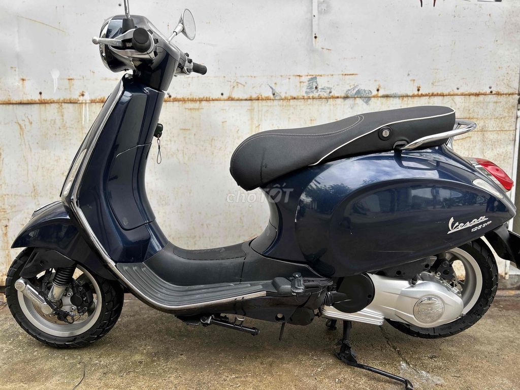 Piaggio Vespa Primavera 3Vie Xanh đậm. Mua bán Xe máy tại Thành phố Qui Nhơn Bình Định được đăng bởi bách hình 4