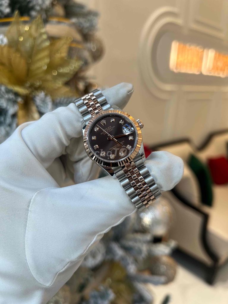 rolex lady datejust 278271 chocolate