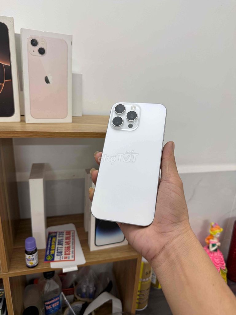 Apple iPhone 16 Pro Max Trắng 256GB. Mua bán Điện thoại tại Thành phố Dĩ An Bình Dương được đăng bởi Hoàng Long Apple hình 1