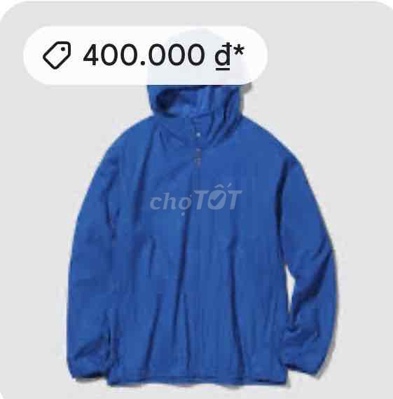 Áo khoác Uniqlo M Xanh. Mua bán Quần áo tại Quận 8 Tp Hồ Chí Minh được đăng bởi Thư hình 1