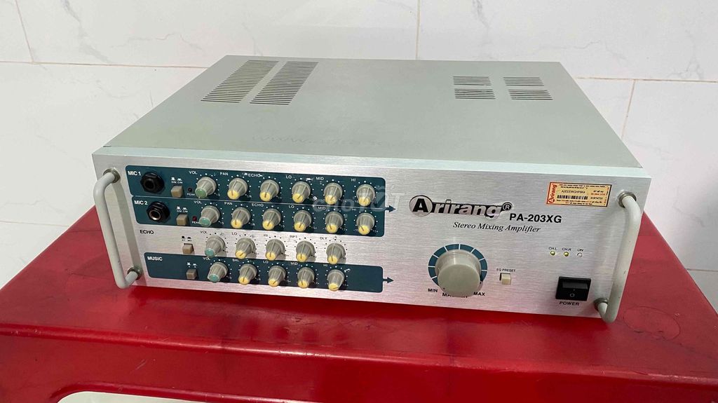 Amply Arirang xịn PA-203XG như hình. Mua bán Tivi, Âm thanh tại Thành phố Thủ Đức Tp Hồ Chí Minh được đăng bởi Tuấn Ngọc hình 1