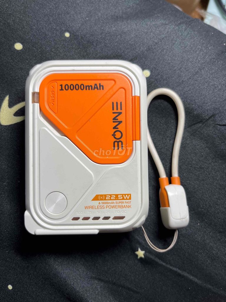 Sạc dự phòng BONNE 10000mAh. Mua bán Phụ kiện (Màn hình, Chuột...) tại Thành phố Buôn Ma Thuột Đắk Lắk được đăng bởi Thanh Hưng hình 1